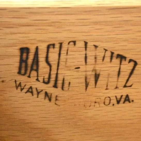 Mid-Century Modern 1960s Basic-Witz Walnut Highboy Dresser | Waynesboro, Va For Sale - Image 3 of 7