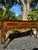 18th Century Georgian-Style Oak Low Dresser With Serpentine Front & Carved Bracket Feet For Sale In Tampa - Image 6 of 11
