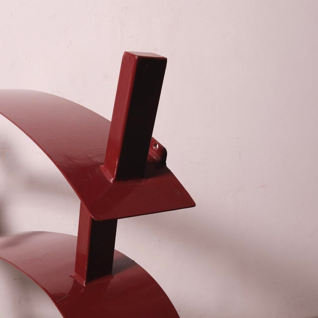 Handcrafted Iron Bookcase, Italy, 1980s For Sale - Image 11 of 18