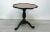 Black & Copper Round Side Table, 1940s For Sale - Image 3 of 6