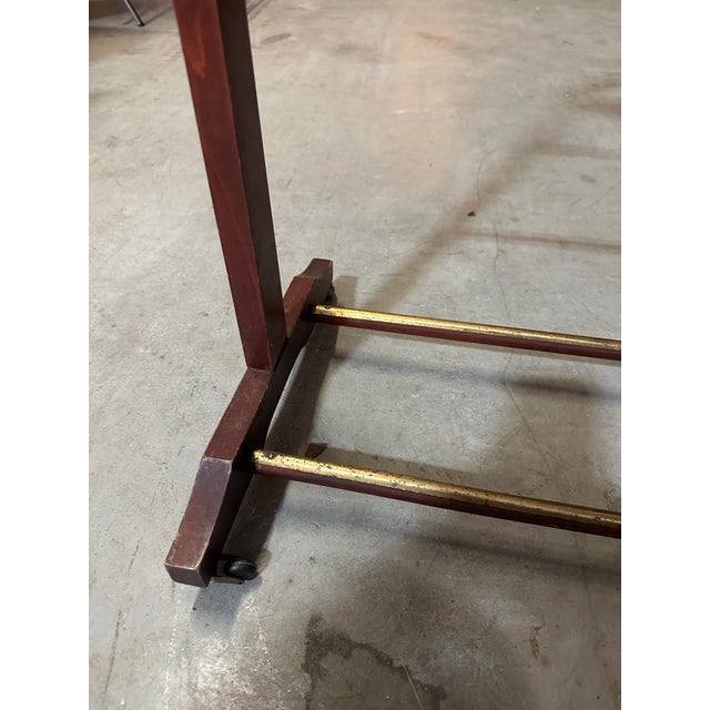 1970s 1970s Wooden Valet on Wheels For Sale - Image 5 of 8