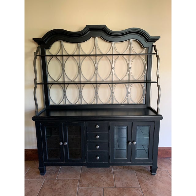 Farmhouse Style Black Baker's Rack Chairish