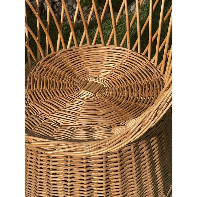 Wicker Armchairs, Set of 2 For Sale - Image 12 of 13