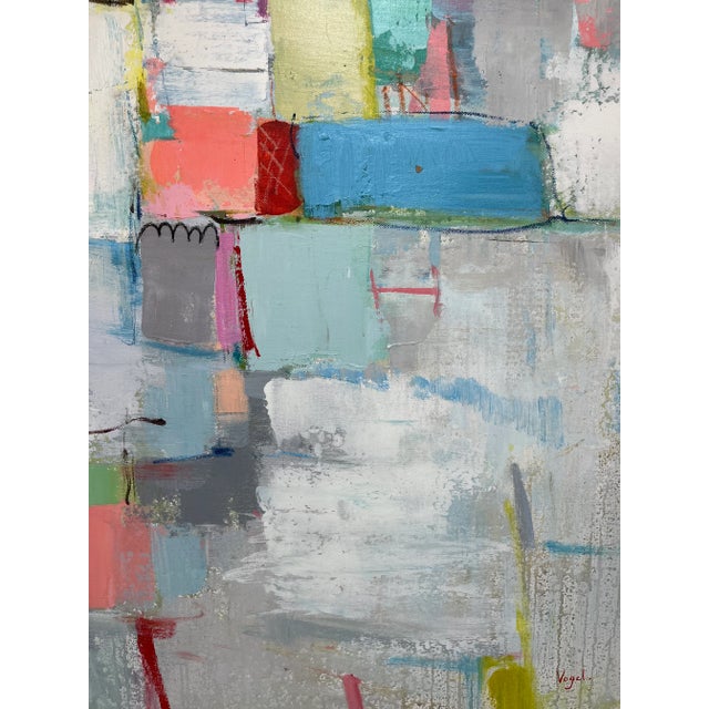 2020s Contemporary Abstract Original Oil Painting For Sale - Image 5 of 12