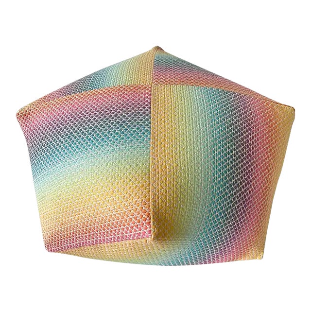 Missoni Diamante Pouf Ottoman or Footstool, Italy 2018 For Sale
