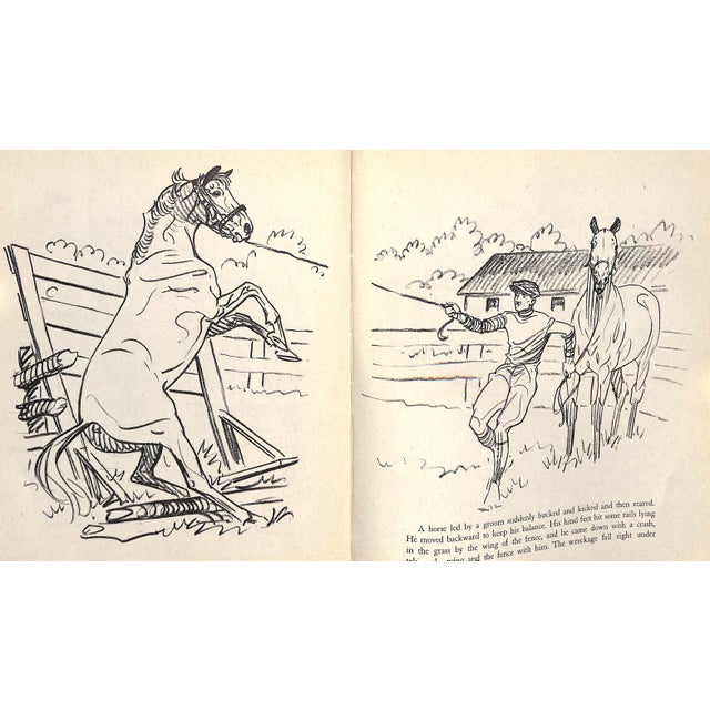 Original 1944 Pencil Drawing From Hi, Guy! The Cinderella Horse by Paul Brown 12 For Sale In New York - Image 6 of 6