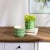 Modern Geometric Patterned Dolomite Planter (Set of 2) For Sale - Image 3 of 5