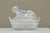 Mid-20th Century Lidded Box with Cow in Glass, 1940s For Sale - Image 4 of 11