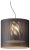 Gray Moaré Lm Pendant Lamp by Antoni Arola For Sale