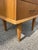 Wood Vintage Bedside Table in Light Oak, 1950 For Sale - Image 7 of 8