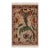 Beautiful 1990's Pak-Persian Beige/Green Wool Rug - 2'0'' X 3'2'' For Sale