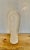 Vintage Elongated White Ceramic Head Figure For Sale - Image 4 of 6
