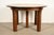 An outstanding antique Mission or Arts & Crafts period quarter sawn oak five-leg extension dining table By Limbert USA,...