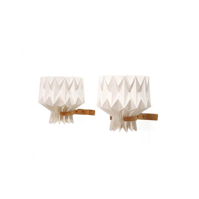 Glass Wall Lamps by Peter Hvidt and Orla Molgaard Nielsen for Le Klint, 1960s, Set of 2 For Sale - Image 7 of 7