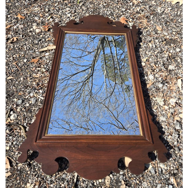 Dimensions: 38.5” High x 20” Wide (16.5” Wide at center) This Ethan Allen mirror is beautifully designed. It features a...