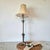 1970s Traditional Silver Metallic Table Lamp With Beige Bell Fringe Shade For Sale In Phoenix - Image 6 of 11