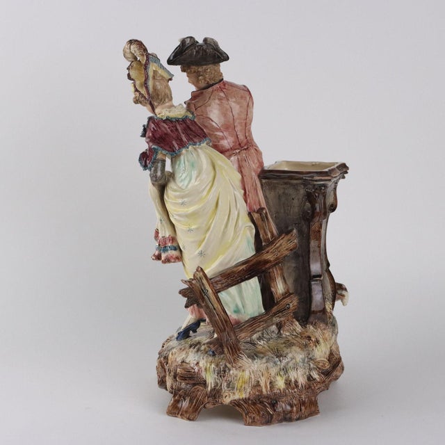 Antique Sculpture in Ceramic, Austria, 19th Century For Sale - Image 12 of 16