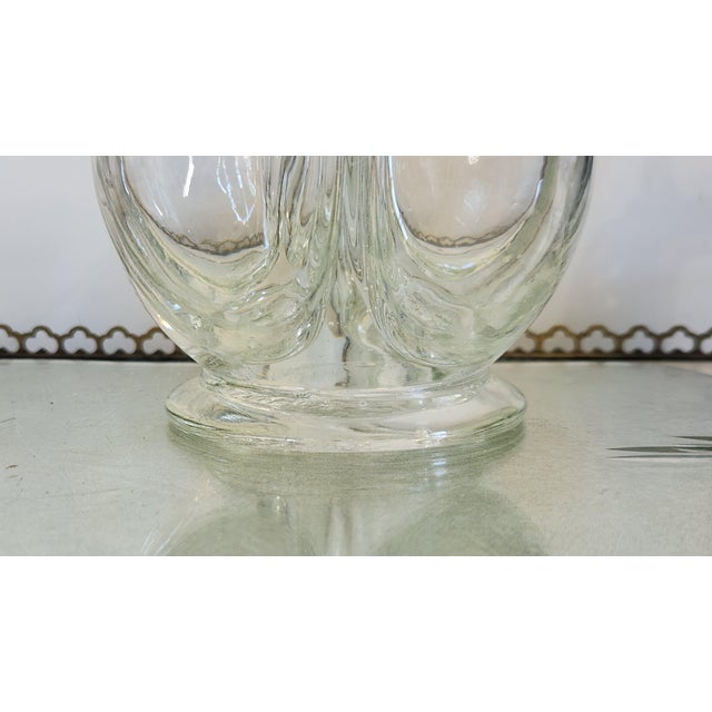 Vintage French Four-Section Glass Bar Decanter With Spouts For Sale - Image 4 of 18