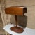 1960s Mid-Century Modern Walnut Desk Lamp With Organic Design For Sale - Image 10 of 11