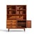 Jack Cartwright for Founders Mid Century Walnut and Cane Credenza With Hutch For Sale - Image 12 of 12