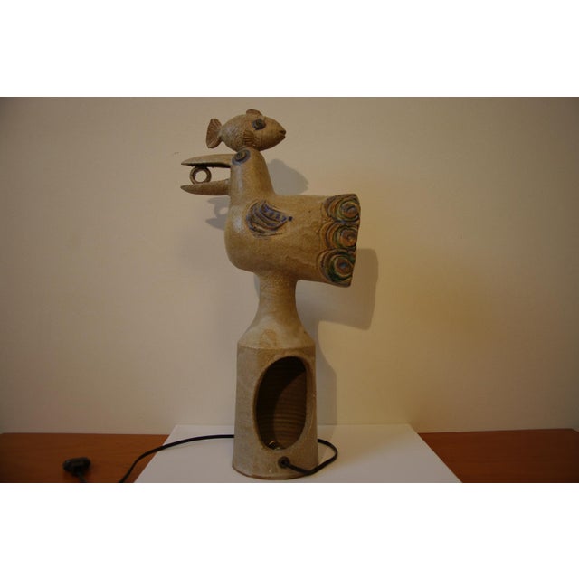 Stoneware Lamp by Pierre Koppe, 1979 For Sale - Image 12 of 16
