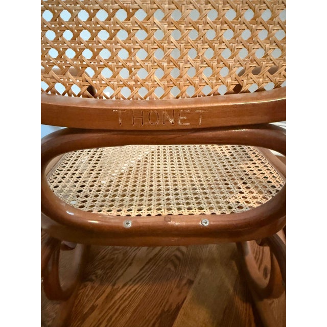 Vintage Thonet Bentwood Rocker For Sale In Nashville - Image 6 of 8