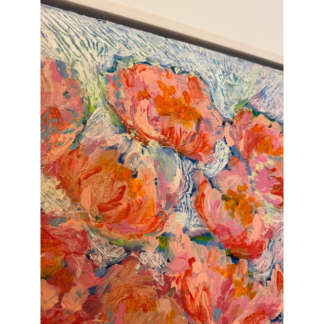 Camilla Webster Flower Painting "Darling Buds" For Sale In West Palm - Image 6 of 9