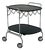Black Gastone Dolly Trolley Bar Cart by Antonio Citterio and Oliver Low for Kartell For Sale