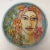 Hand Painted Ceramic Bowl, “Flower Child” For Sale - Image 4 of 4