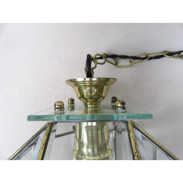 Art Nouveau Octagon Ceiling Light in the style of Adolf Loos For Sale - Image 14 of 18