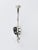 Silver Art Nouveau Nickel Brass Wall Hook by Adolf Loos, 1900s For Sale - Image 8 of 16