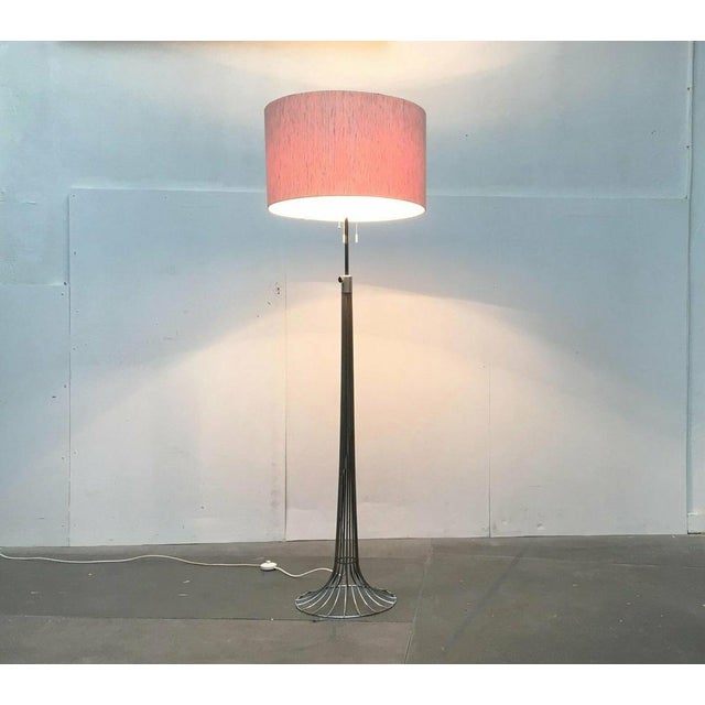 Mid-Century Space Age Wire Floor Lamp from Kinkeldey, 1960s For Sale - Image 5 of 18