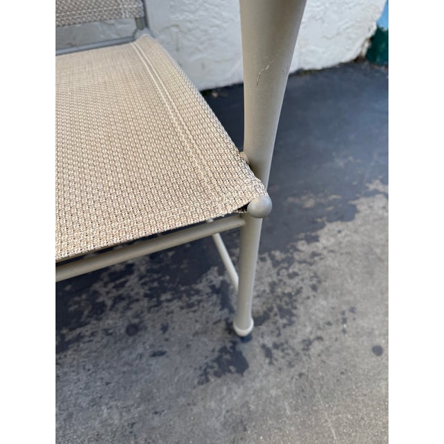 Giati Designs Aprio Collection Outdoor Arm Chairs, Set of Four For Sale - Image 9 of 12