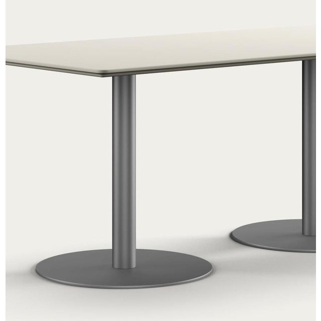 Metal Train Conference Table by Henrik Tengler For Sale - Image 7 of 11