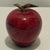 Chinoiserie Vintage Carved Red Marble Apple Paperweight - Styled After Mangani / Italian Stone Fruit For Sale - Image 3 of 9