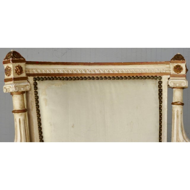 Italian 19th Century Italian Sheraton Armchair For Sale - Image 3 of 11