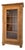 Art Nouveau Farmhouse Display Cabinet in Glass, 1890s For Sale