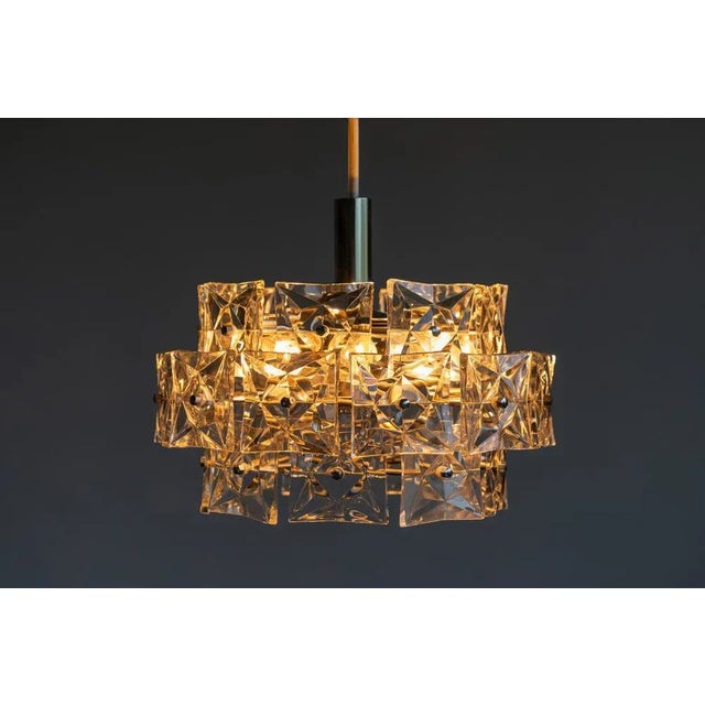 Mid-Century Crystal Chandelier by Kinkeldey, Germany, 1960s For Sale - Image 8 of 13