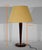 Mahogany and Brass Table Lamp in the style Mazda, 1950s For Sale - Image 15 of 18