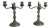 Tin Candlesticks, 1890s, Set of 2 For Sale