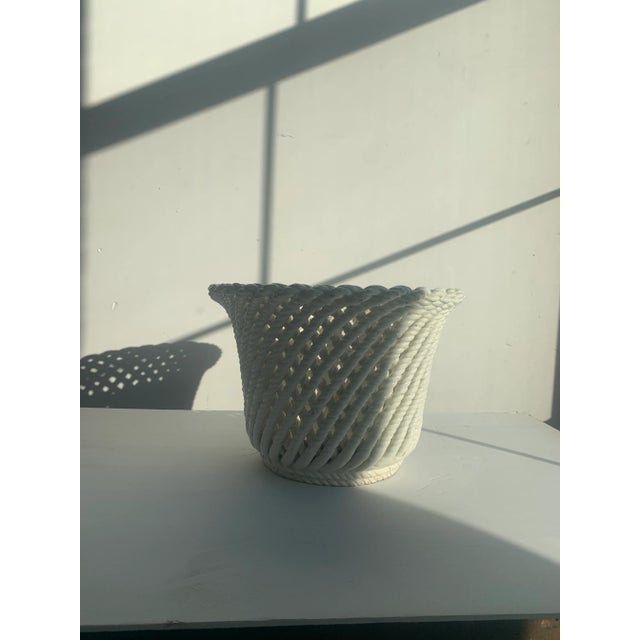 Ceramic Italian Flower Pot For Sale - Image 7 of 9