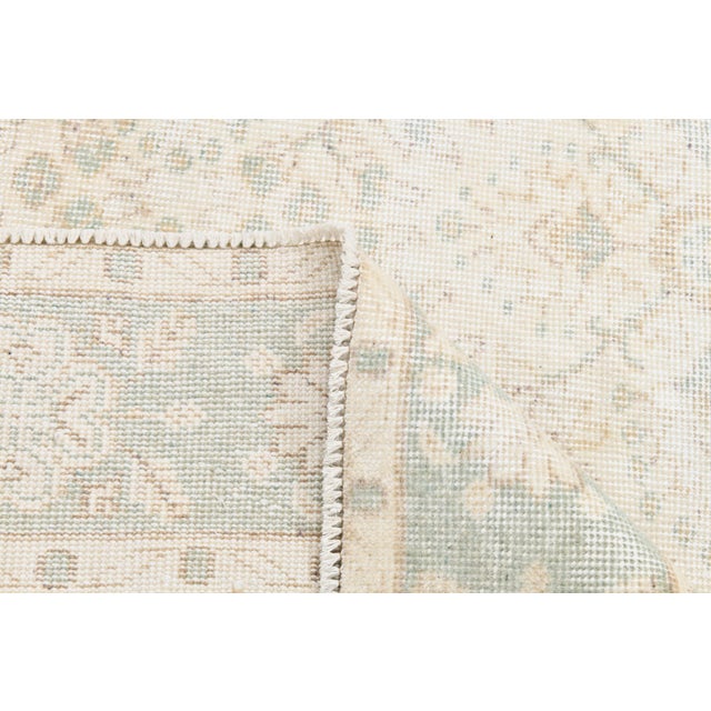 Vintage Wool & Cotton Rug For Sale - Image 13 of 18