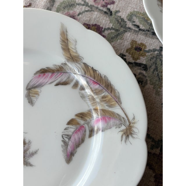 French Plates from Ernie Fils & Patoueille, Set of 5 For Sale - Image 12 of 18