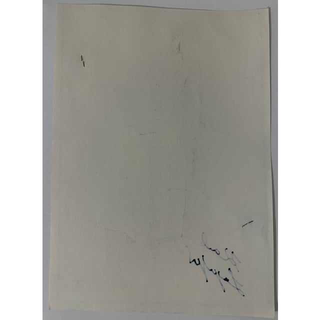 Late 20th Century Late 20th Century Original Drawing by Karl Lagerfeld – Fashion Design For Sale - Image 5 of 6