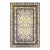 1920s Ivory Background Medallion Antique Luxurious Silk Pile Classic Chinese Rug For Sale
