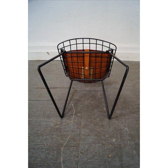 Knoll Mid-Century Bertoia Black Wire Childs Chairs - Pair For Sale In Philadelphia - Image 6 of 10