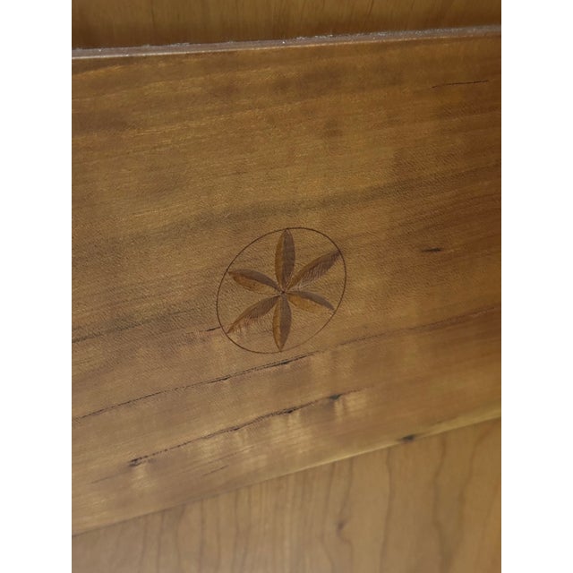 American Natural Cherry Cupboard (Pictured on Left) For Sale - Image 3 of 6