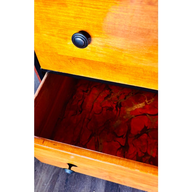 Wood Custom Mid-Century Dresser For Sale - Image 7 of 8