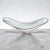 Mint Vetri-Murano Glass Art Crescent Shaped Table Lamp For Sale - Image 8 of 10