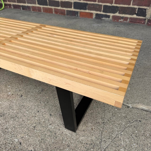 2000 - 2009 George Nelson for Herman Miller Platform Bench For Sale - Image 5 of 12